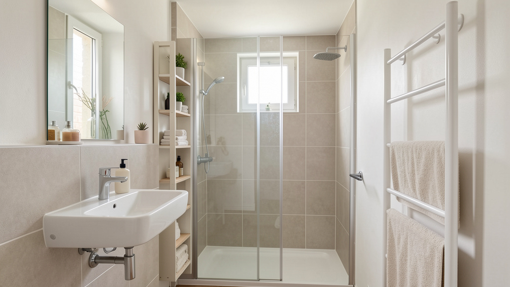 agencement de la salle de bain