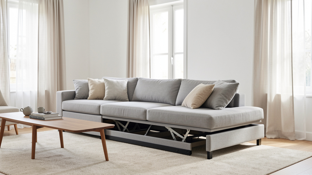 Pourquoi Opter pour un Canapé Convertible 3 Places dans un Salon Moderne ?