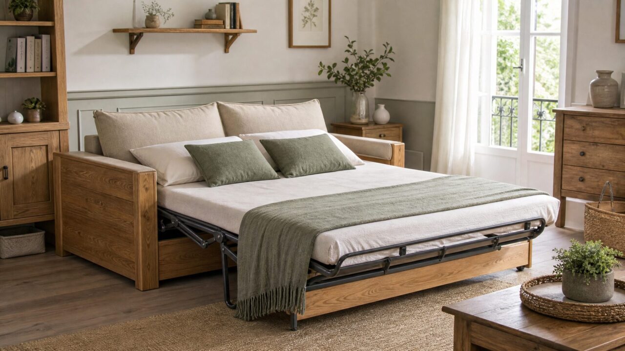 vidaXL Lit Simple Canapé-lit 90x200 cm Bois de Pin Massif