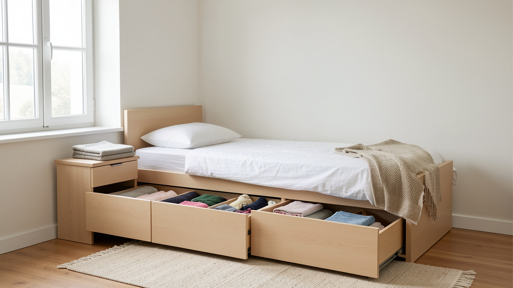 Lit à Tiroir : Une Solution de Rangement Pratique