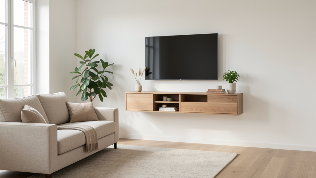 [en.casa] Meuble TV Mural